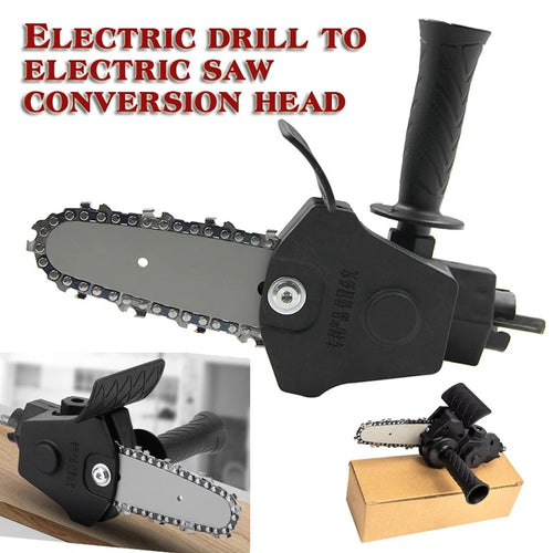 Mini Drill To Chainsaw Converter